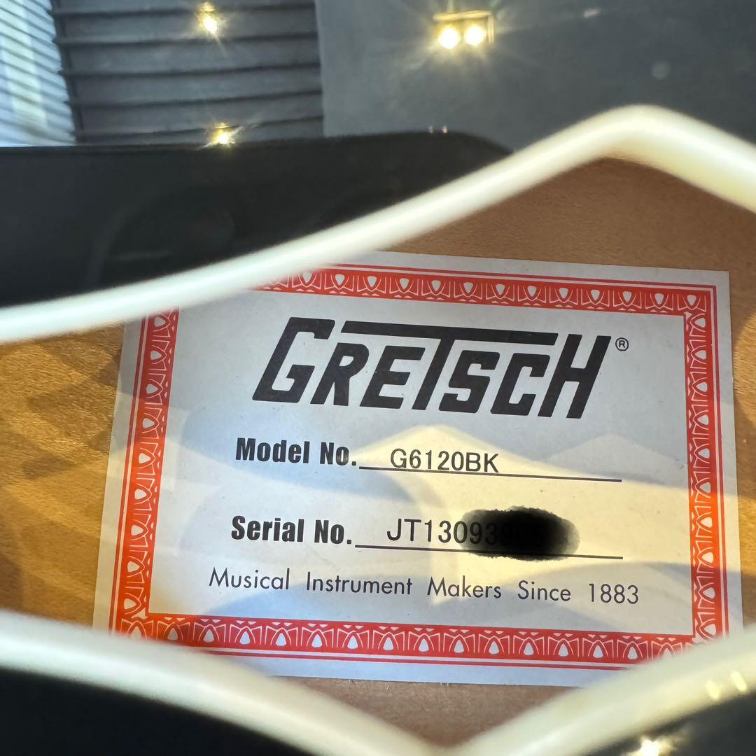 w*9様 GRETSCH G6120BK Chet Atkinsモデル 2013