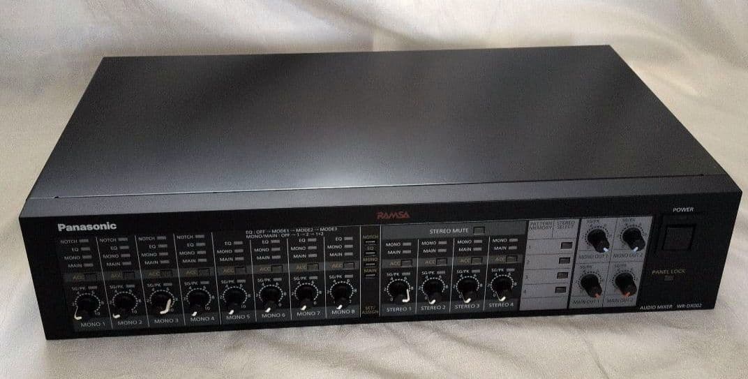 I*I様 Panasonic RAMSA WR-DX002 AUDIO MIXE