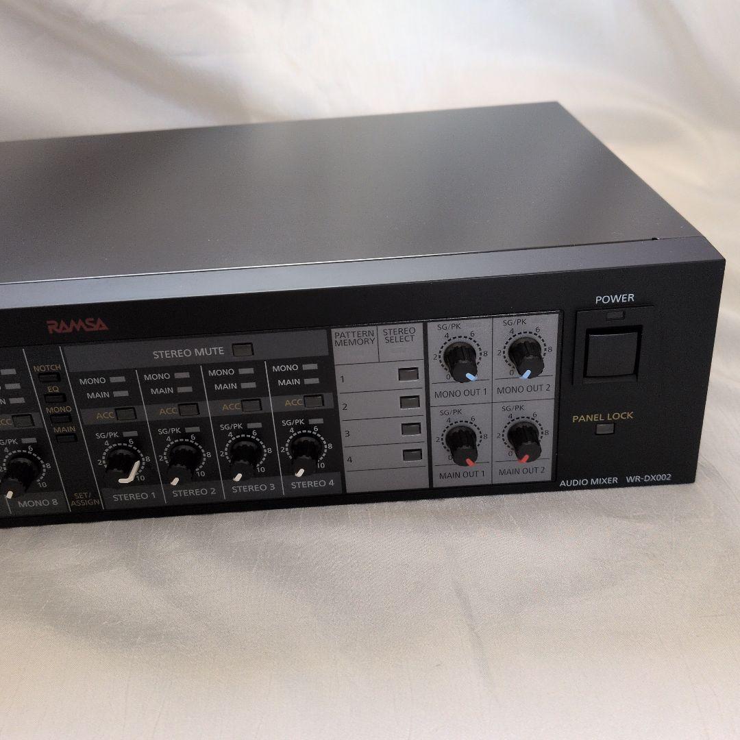 I*I様 Panasonic RAMSA WR-DX002 AUDIO MIXE