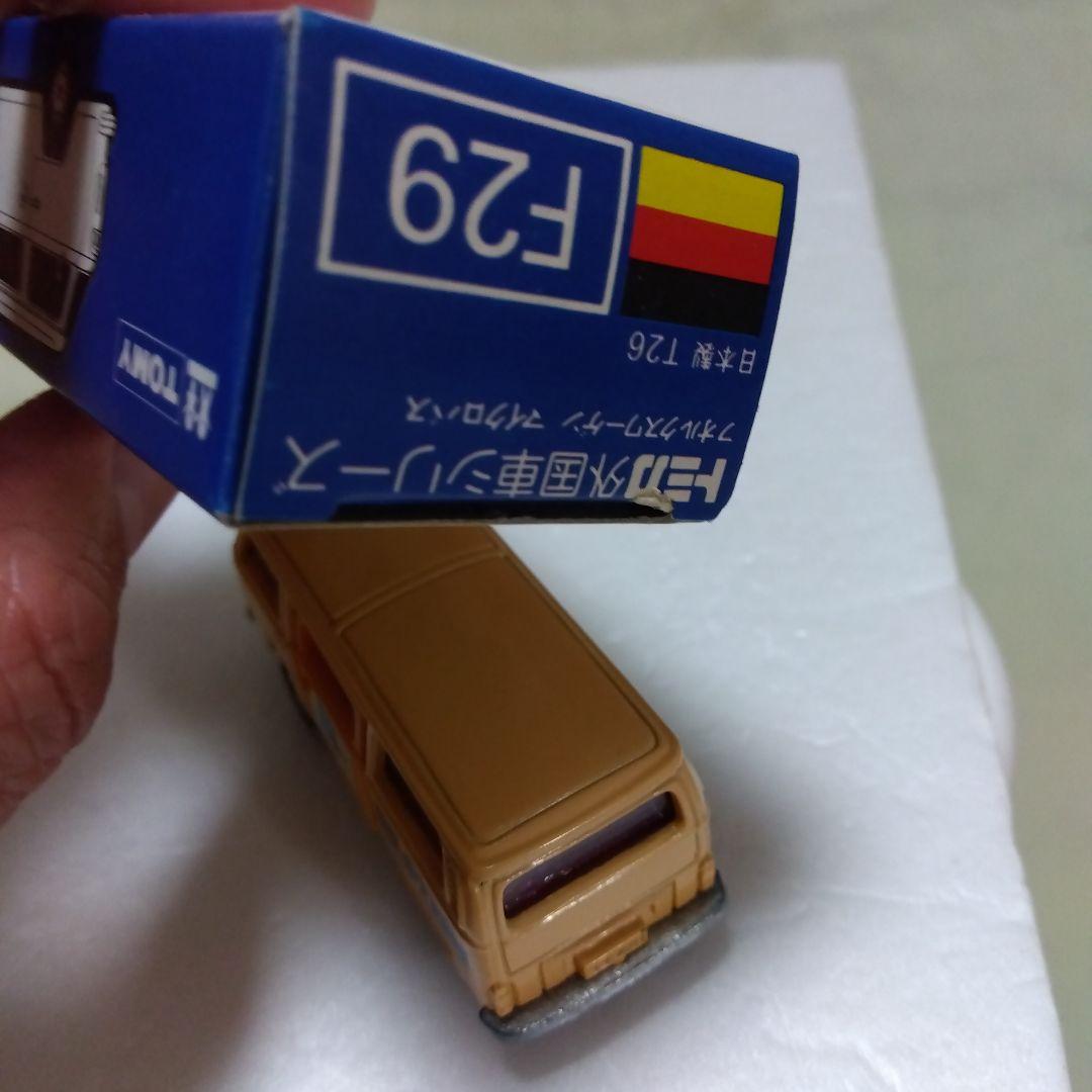 トミカ青箱　フォルクスワーゲン マイクロバス F29（BILSTEINサービス）