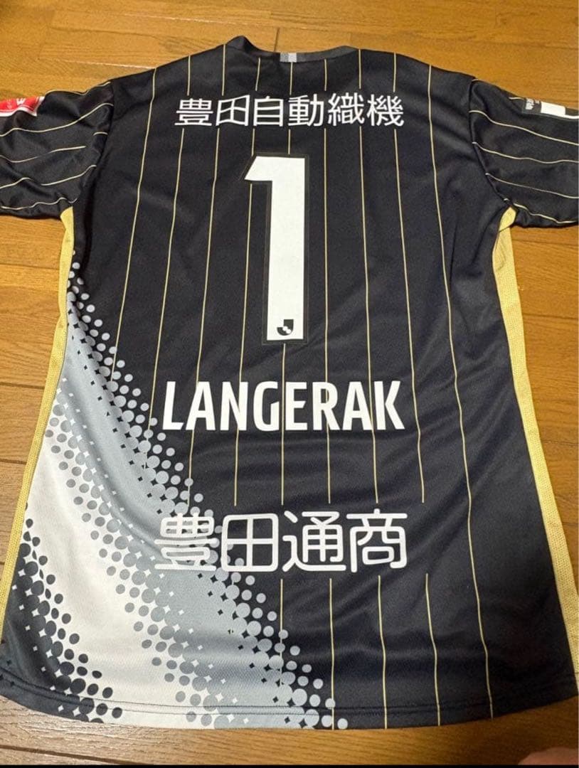 名古屋グランパス　ランゲラック　オーセンティックユニフォーム