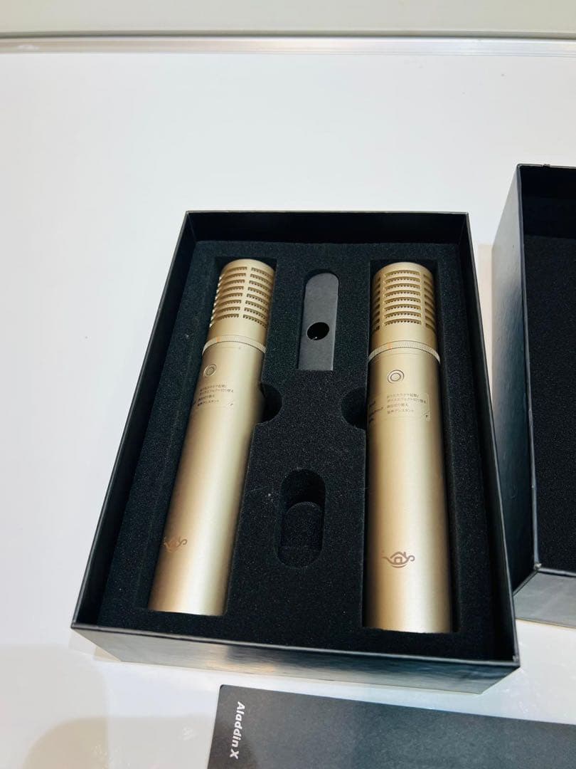 ALADDIN MIc2 コンデンサーマイク 2本セット 動作品