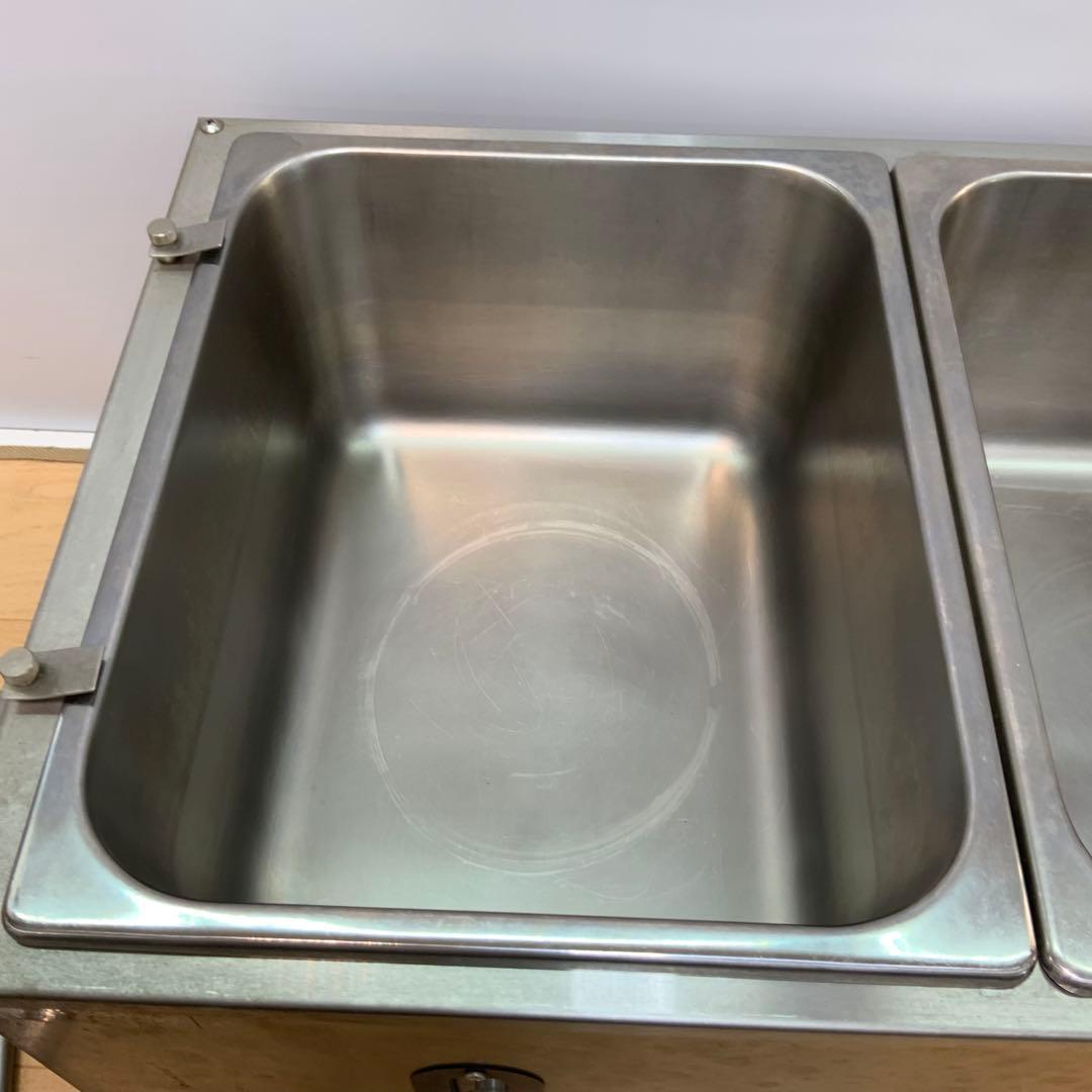 ニッセイ　電気ウォーマーポット NWL-850 湯煎器2口　100V