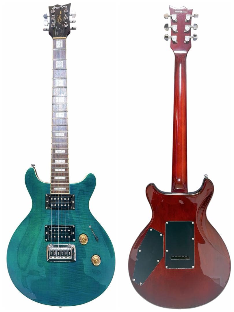 GrassRoots DCタイプ フレイムメイプルトップ！グリーン トラ目