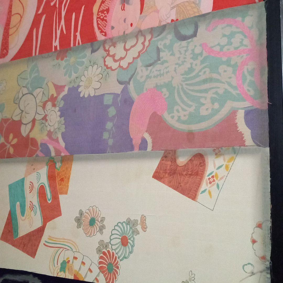 【いいね！不要】ハンドメイド　リメイク　　大正ロマン　衝立　パーティション　屏風