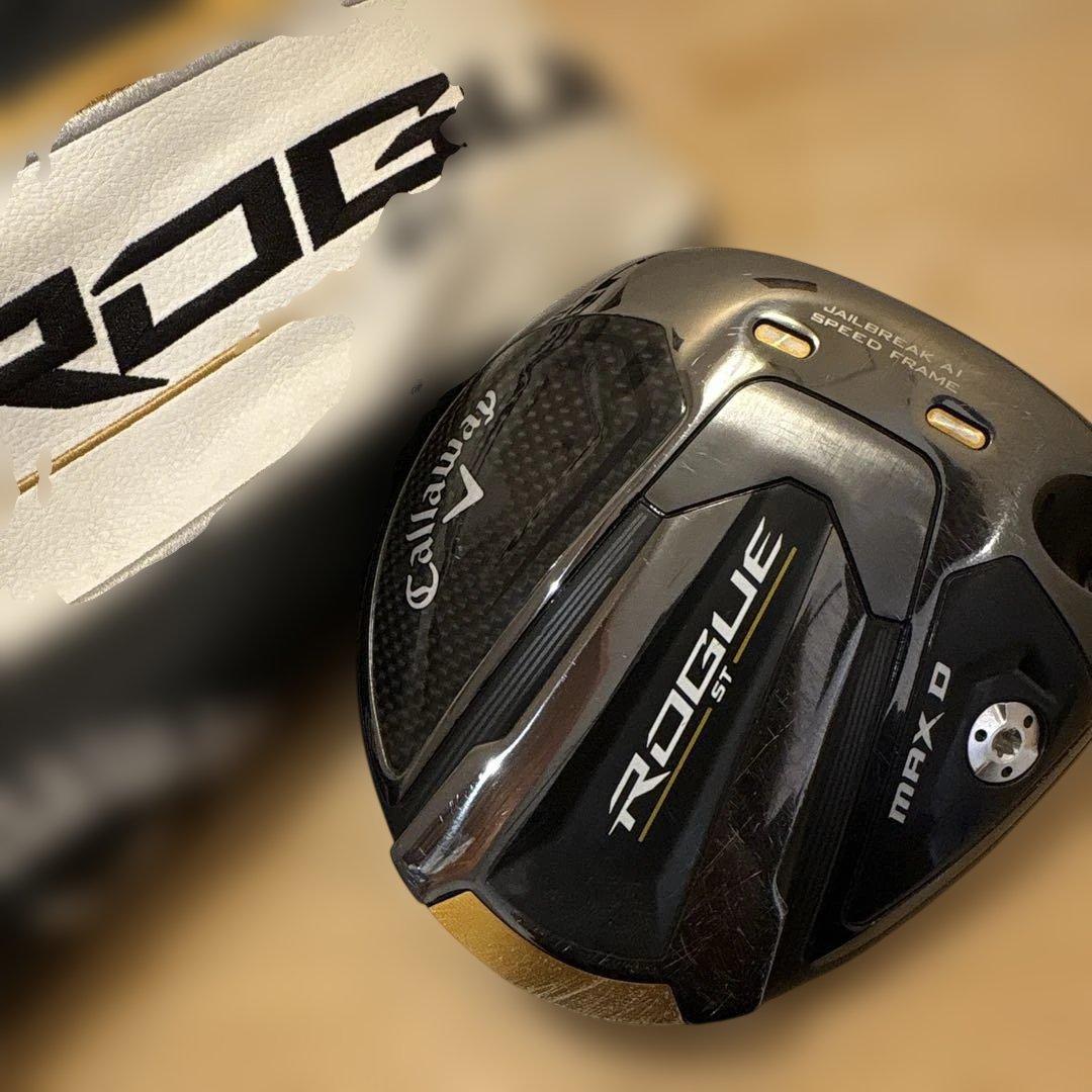 【キャロウェイドライバーヘッド】ROGUEST MAX D9.0カバー付