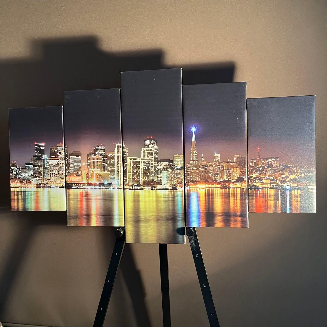 パネルアート ニューヨーク デジタルプリント インテリア