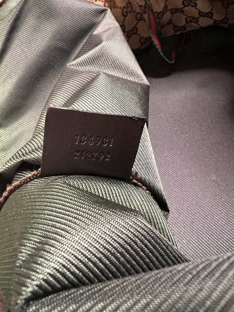 超希少／GUCCI　ペットキャリー　GG柄　キャンバス