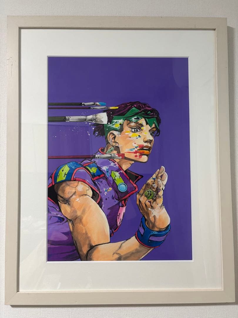 ジョジョ　複製原画　岸辺露伴