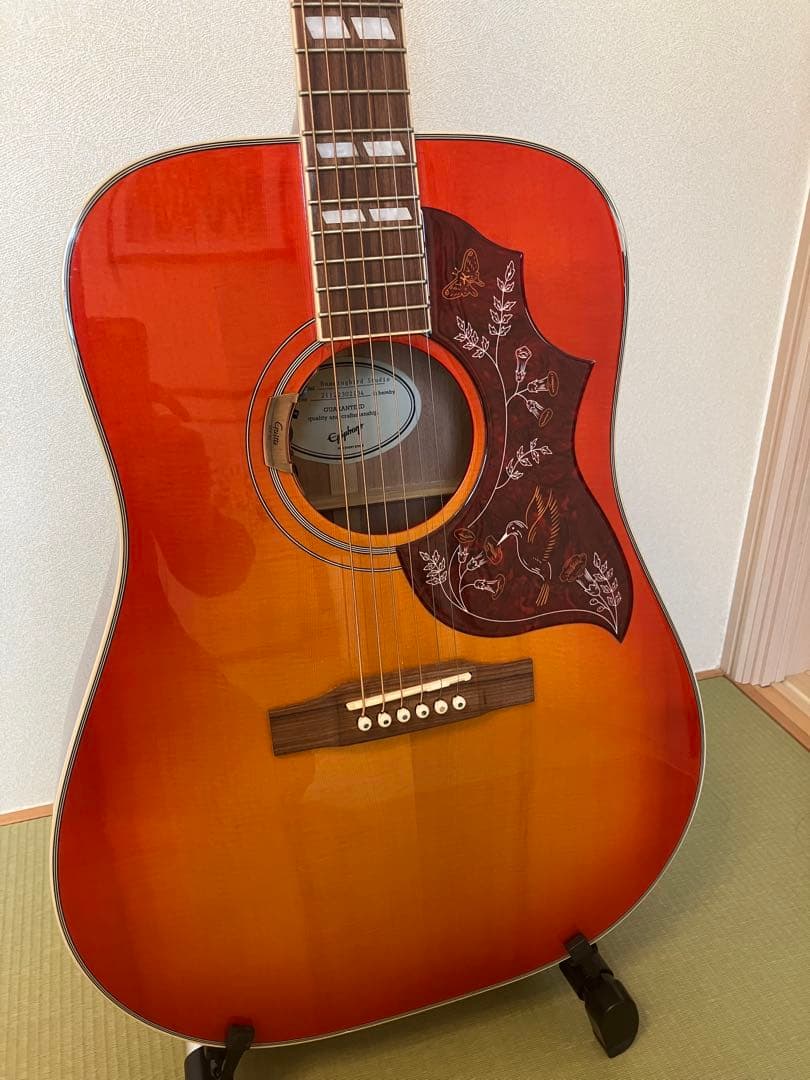 Epiphone ハミングバード　 studio サンバーストエレアコ