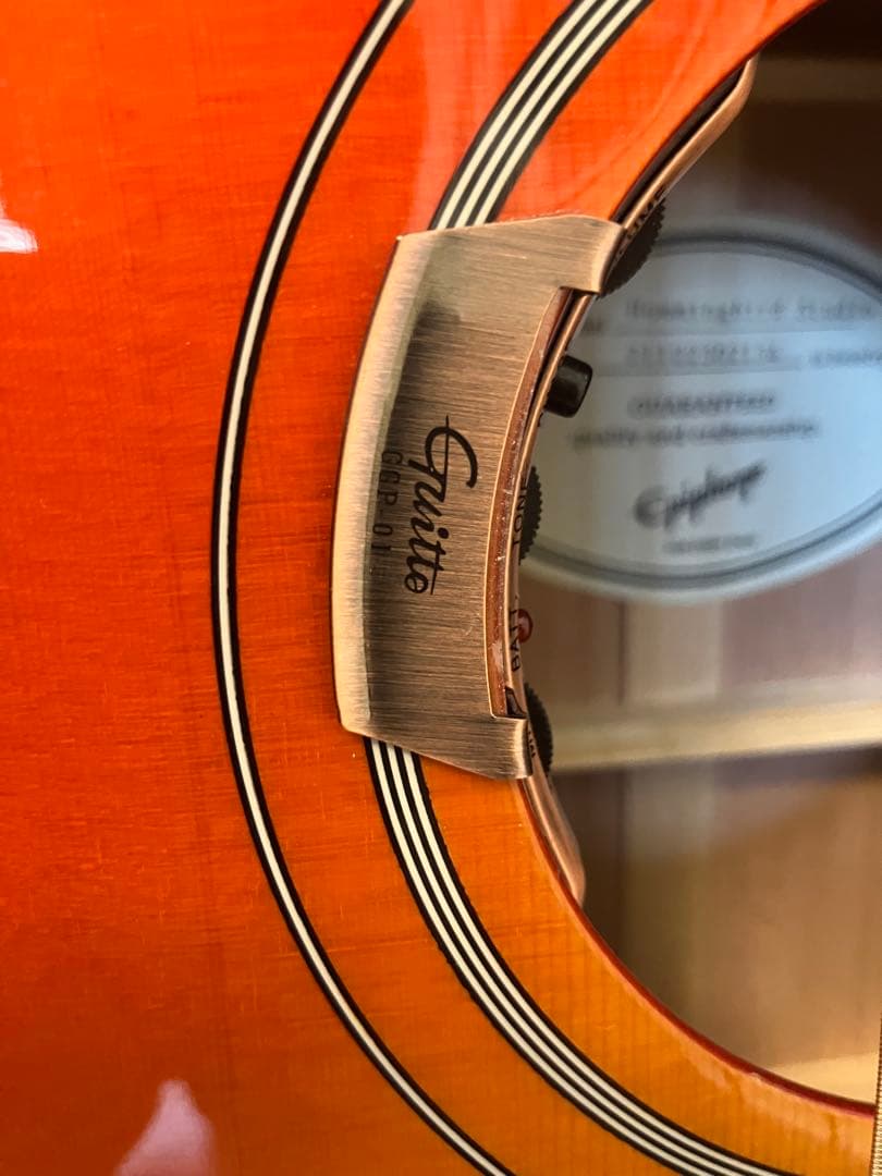 Epiphone ハミングバード　 studio サンバーストエレアコ