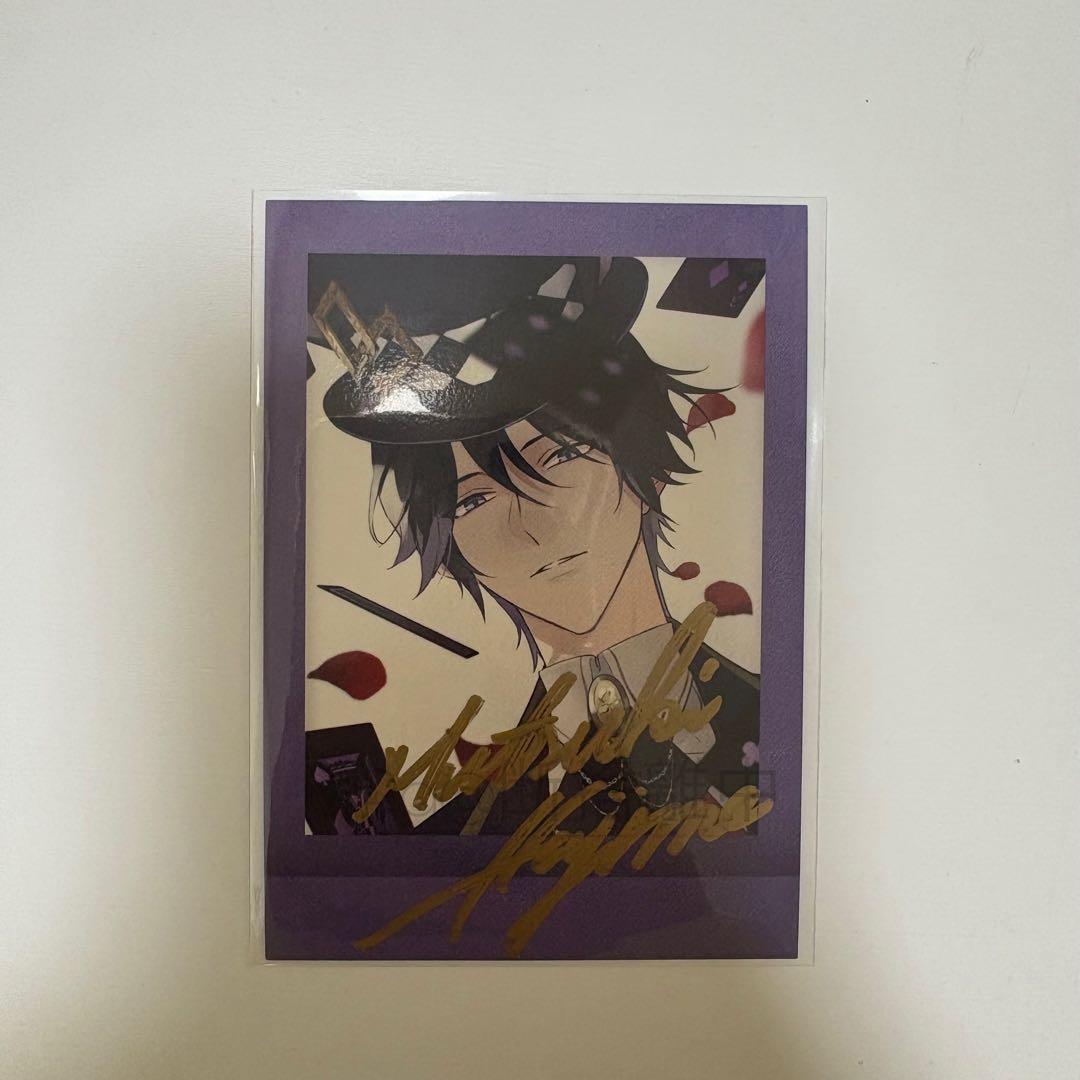 睦月始 劇場版 ツキウタ。ラビキン 入場者特典 直筆サイン