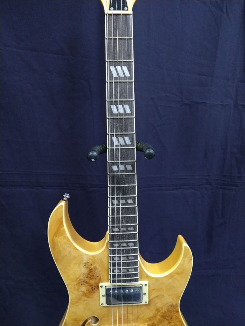 新品 カスタムメイド エレキギター バードアイメープルトップ＆バスウッドボディ