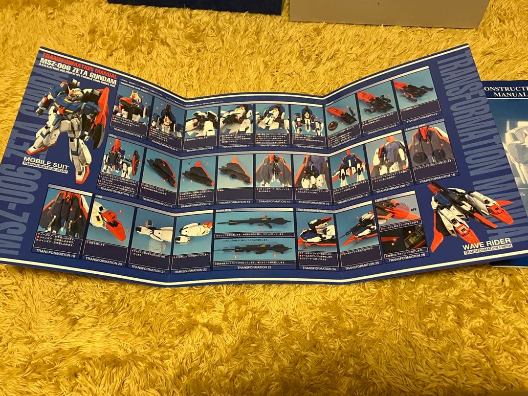 PG　1/60 　ゼータガンダム・MSZ-006