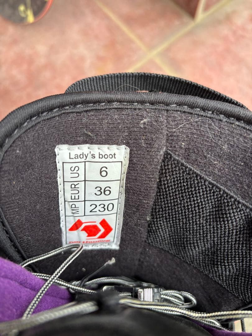 ボード・ビンディング・ブーツ・カバー4点セット　ピンク紫黒