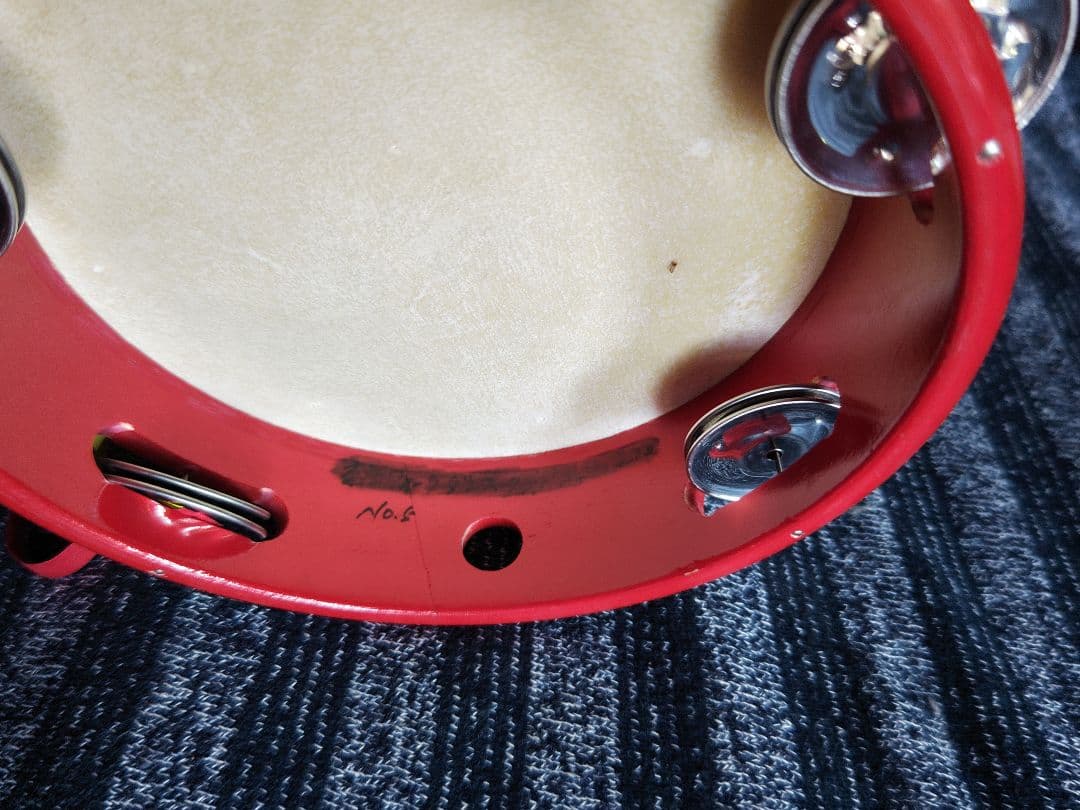 タンバリン大5個小1個