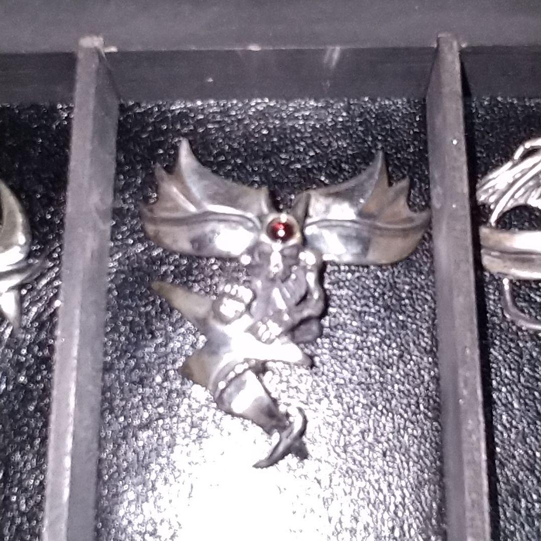 【希少】JAP工房 聖飢魔II マスクペンダント Demon's 666 set