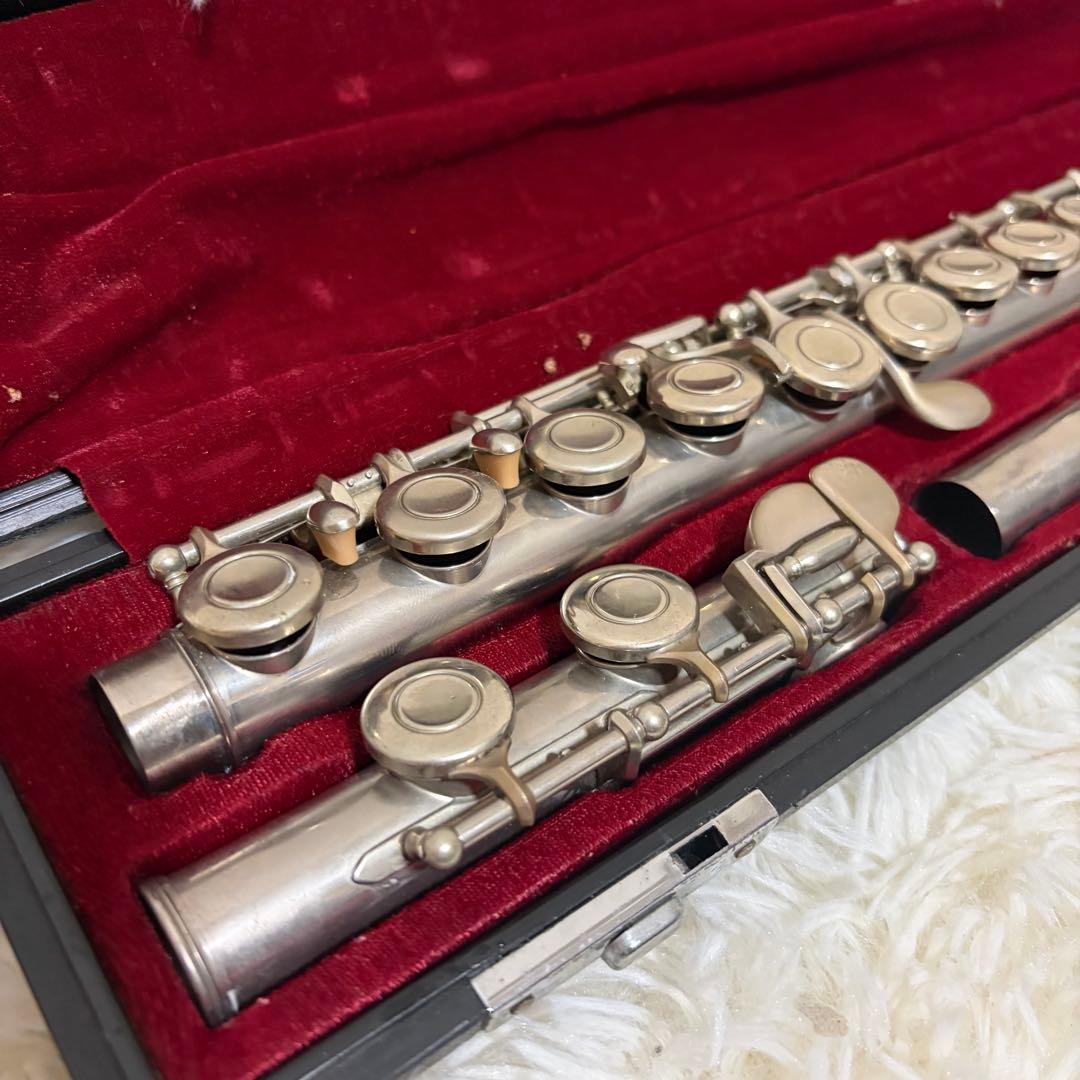 後期モデル ヤマハ フルート YFL-211 管楽器 Eメカ付き 良品 初心者