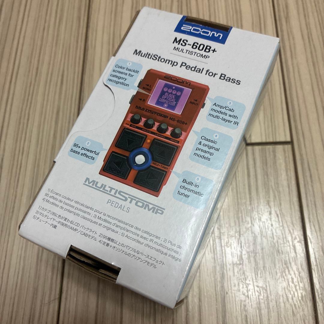 ZOOM MS-60B＋　ベースマルチエフェクター