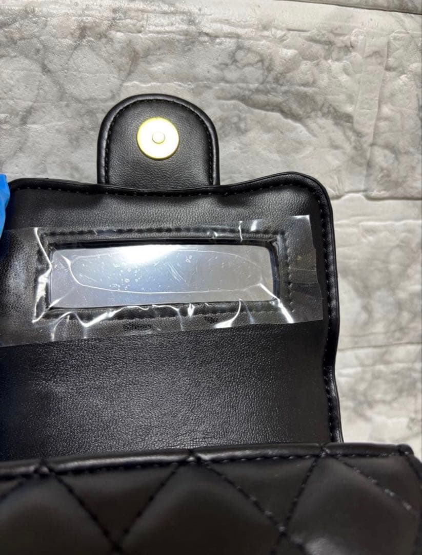 CHANEL MAKEUP ショルダーバッグ ポーチ チェーン キルティング