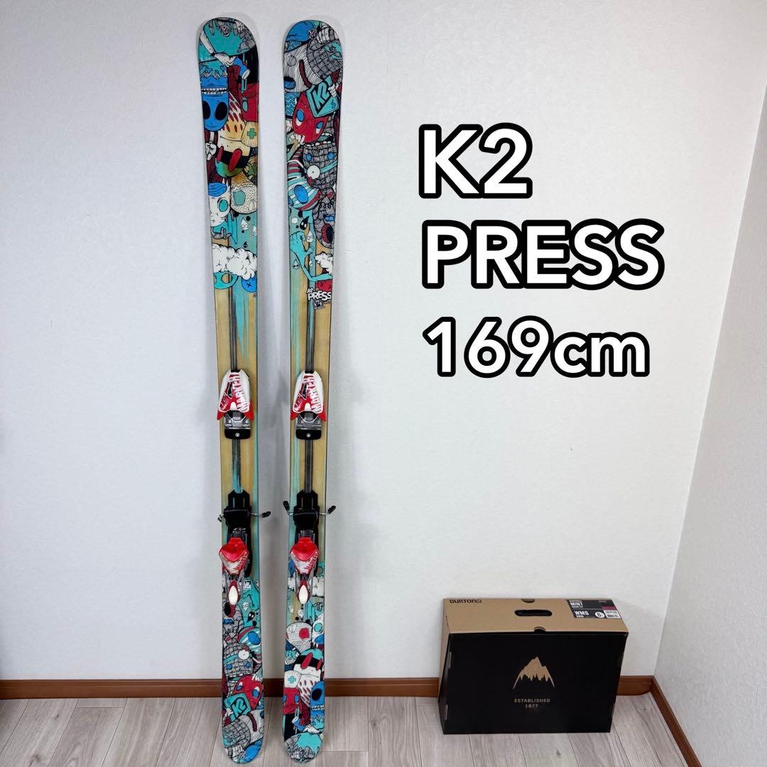 K2 PRESS スキー板 169cm