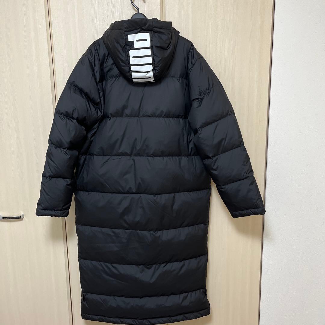 PUMA ダウンベンチコート XL ブラック