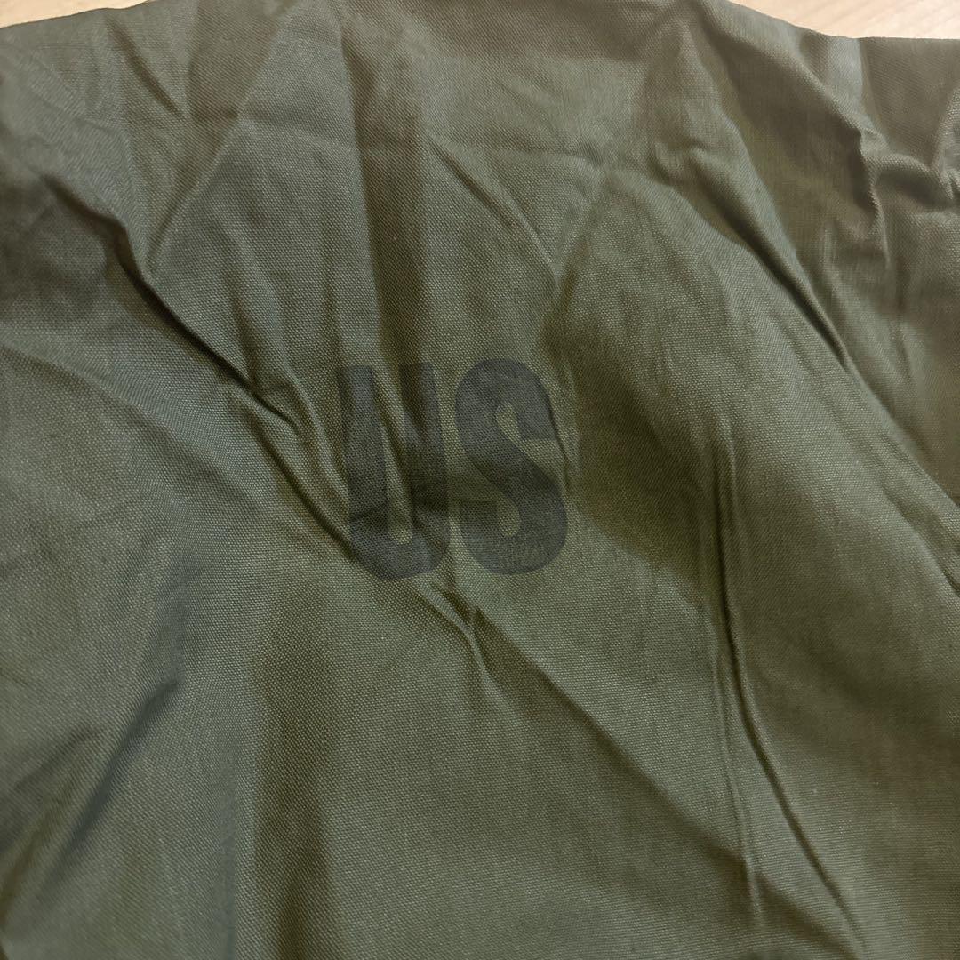 US パップテント ハーフシェルター 2枚 ペグとポール付き 米軍 軍幕