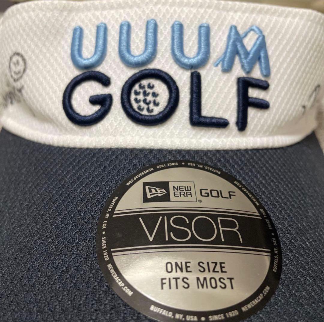 【直筆サイン入り】UUUM GOLF サンバイザー