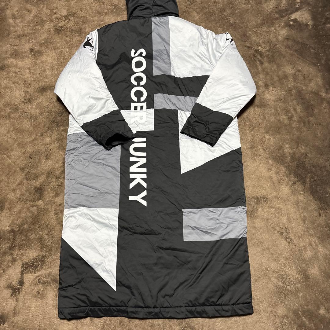 【美品】サッカージャンキー ベンチコート SoccerJunky 防寒ウェア M