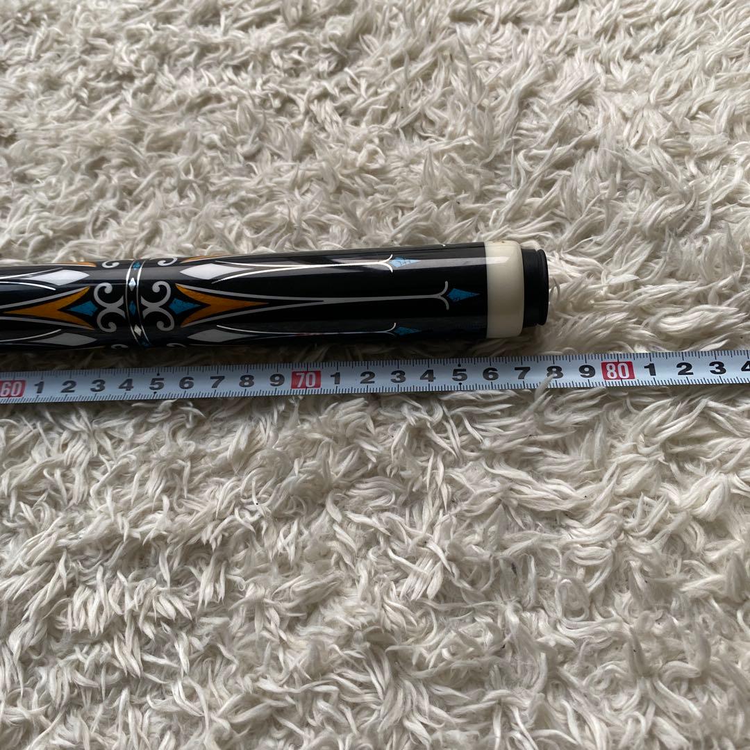 ◯ 美品！JFLOWERS ビリヤードキュー　カーボンシャフト　ハードケース付き