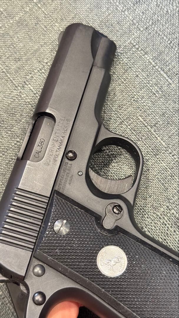 激レア希少品　タナカ　コルトガバメント380オート　HWモデル