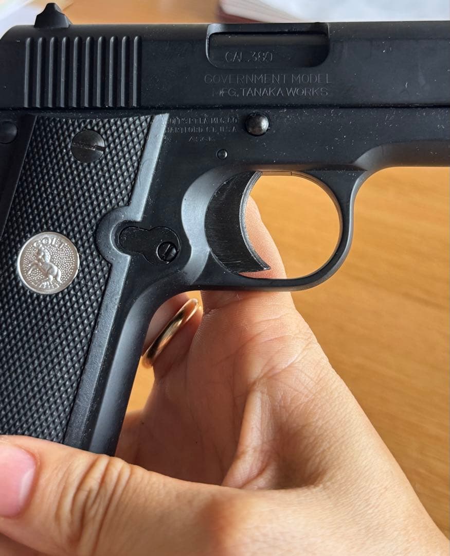 激レア希少品　タナカ　コルトガバメント380オート　HWモデル