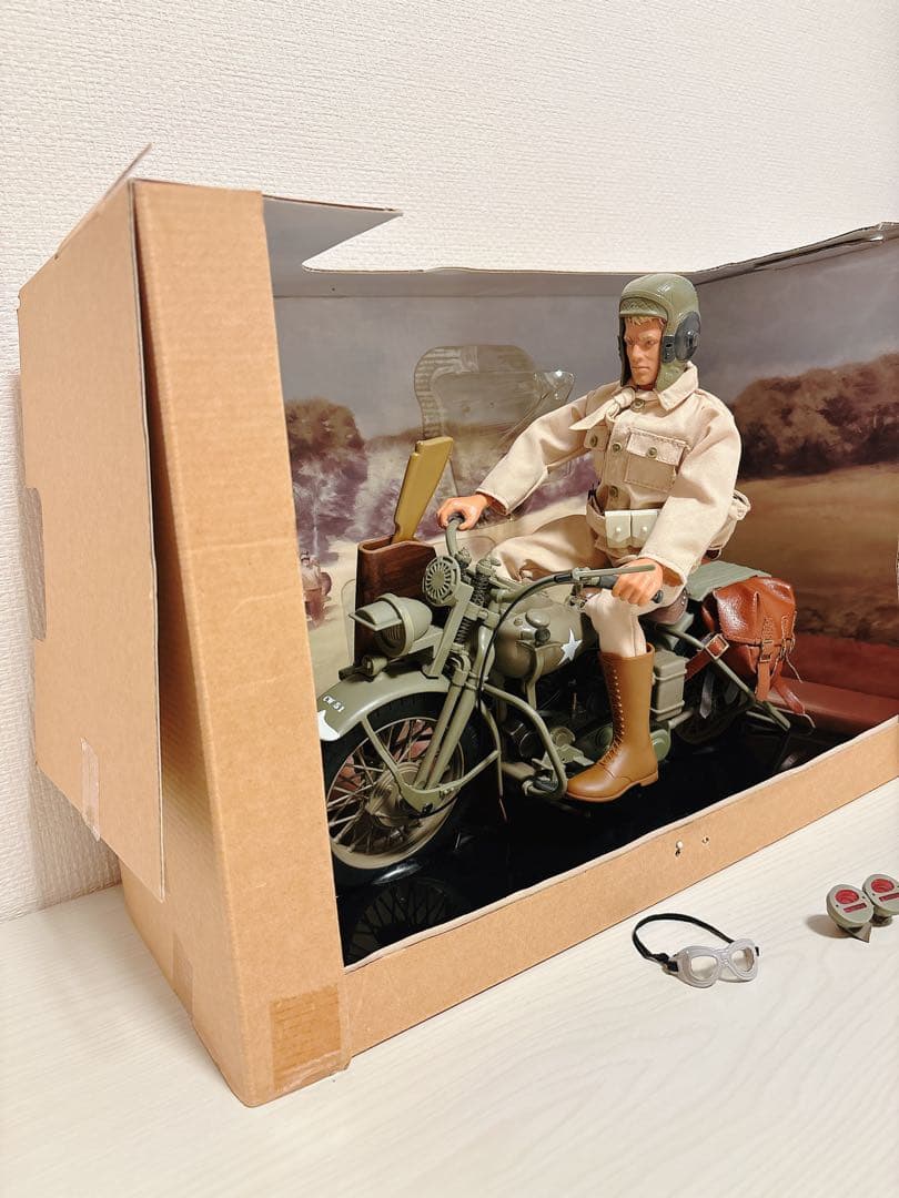 GI ジョーフィギュア& Harley-Davidson