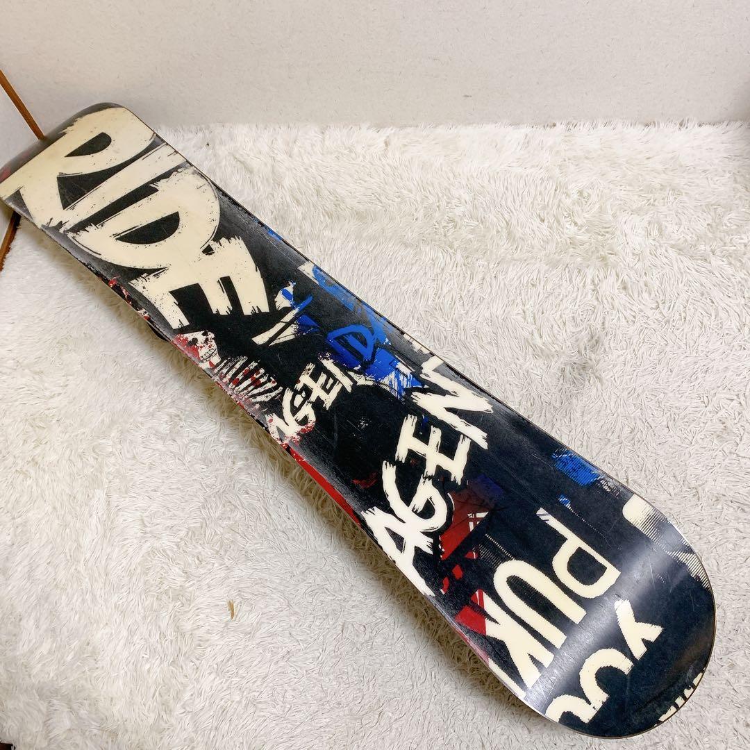 RIDE 156 AGENDA FLOW M スノーボードセット 3点セット