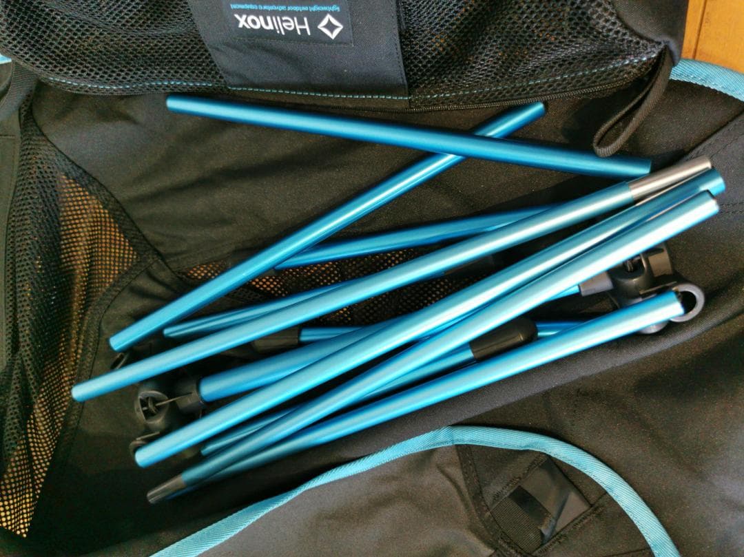 【中古美品】Helinoxヘリノックス サンセットチェア 正規品・頭まで快適