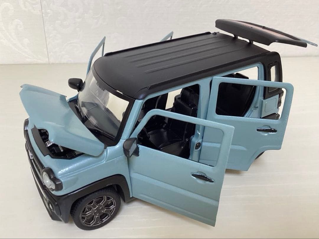 スズキ ハスラー タフワイルド風　オフブルー