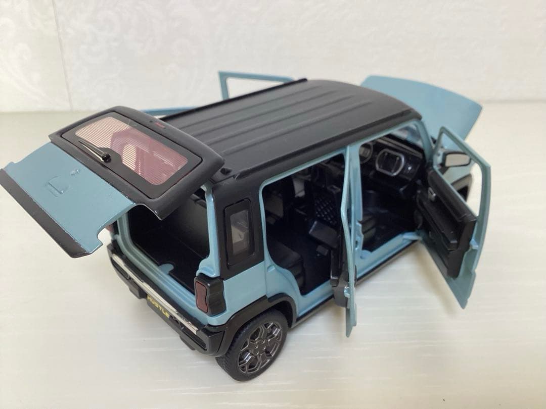 スズキ ハスラー タフワイルド風　オフブルー