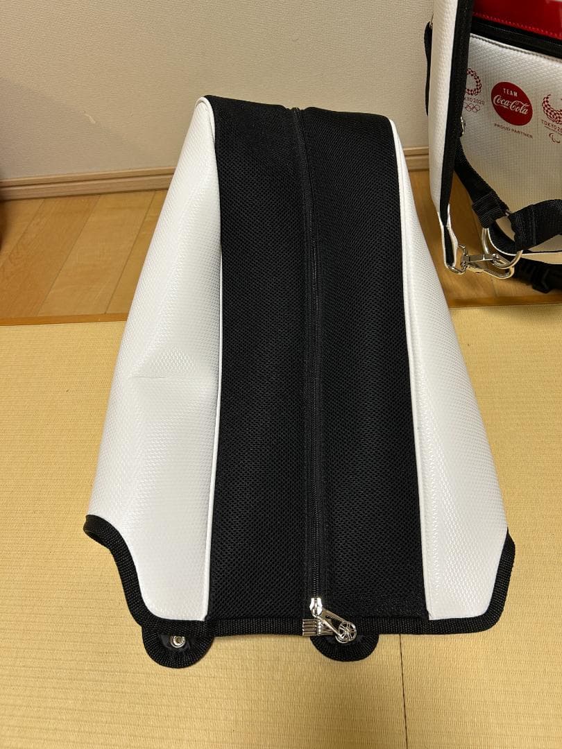 Naoki超美品 ブリヂストン キャディバッグ ツアーレプリカ 東京五輪