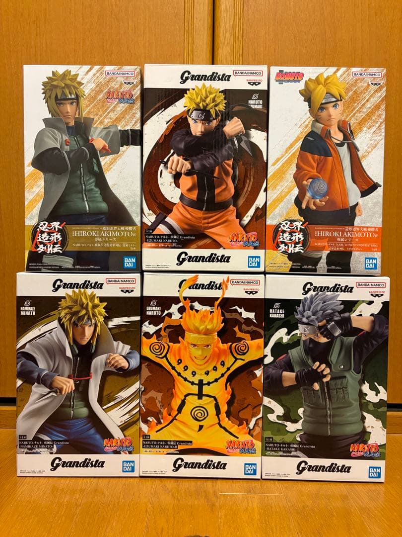 NARUTO 疾風伝　BORUTO 新作含む　プライズフィギュア　まとめ売り