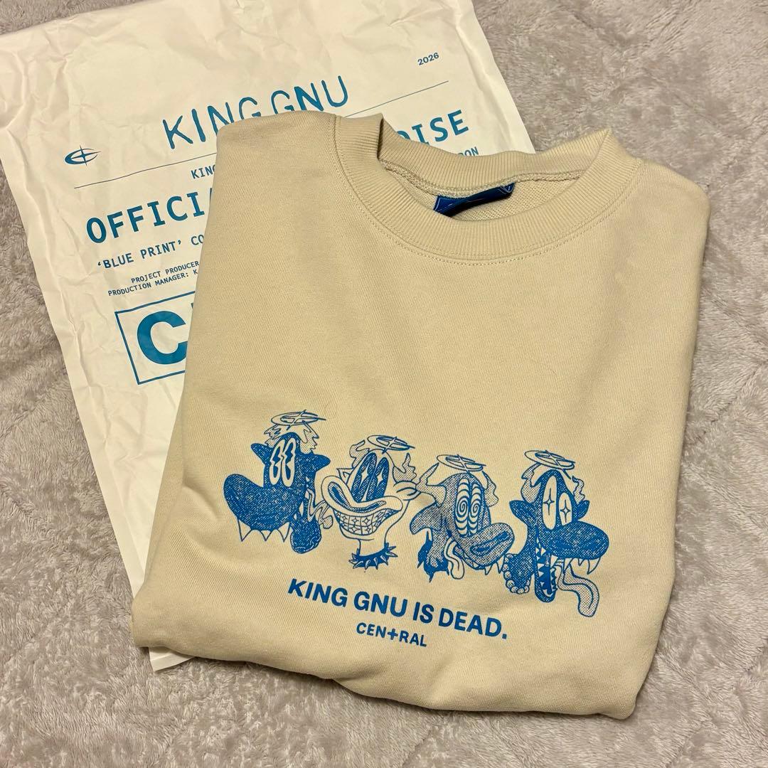 King Gnuスウェット新品未使用サイズXL アイボリー