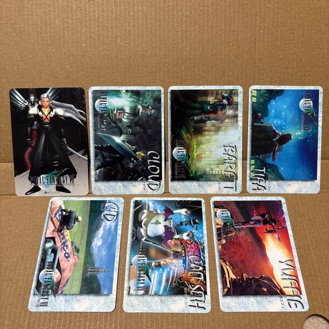 ファイナルファンタジーⅦ カードダス21枚セット