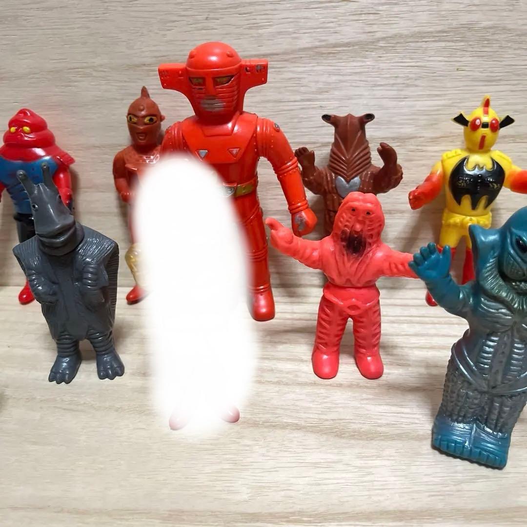 希少ブルマァクミニソフビ 当時物無版権 メフィラス星人、