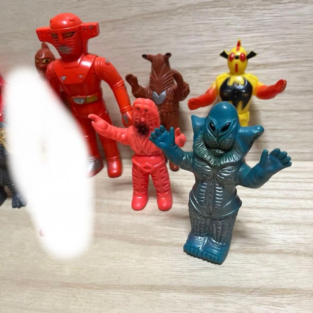 希少ブルマァクミニソフビ 当時物無版権 メフィラス星人、