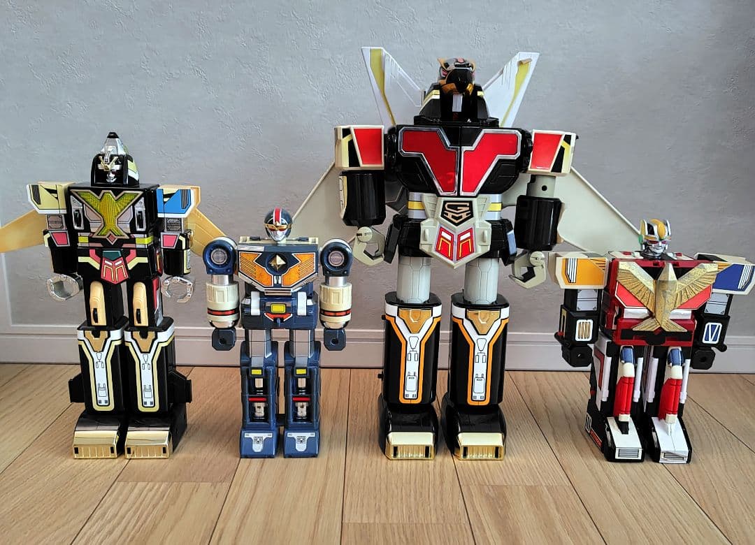 バンダイ 鳥人戦隊ジェットマン　ジェットイカロス　ジェットガルーダ　テトラボーイ