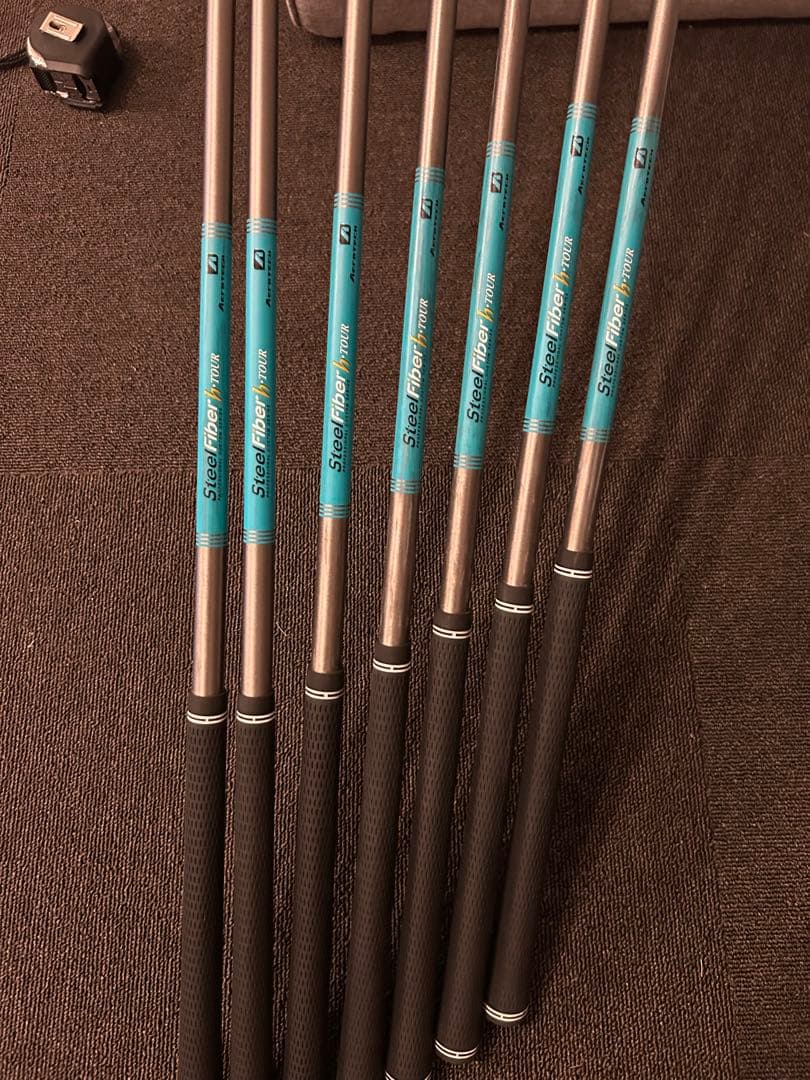 ZX7 5〜P ６本セット　スチールファイバー H 120 tour S