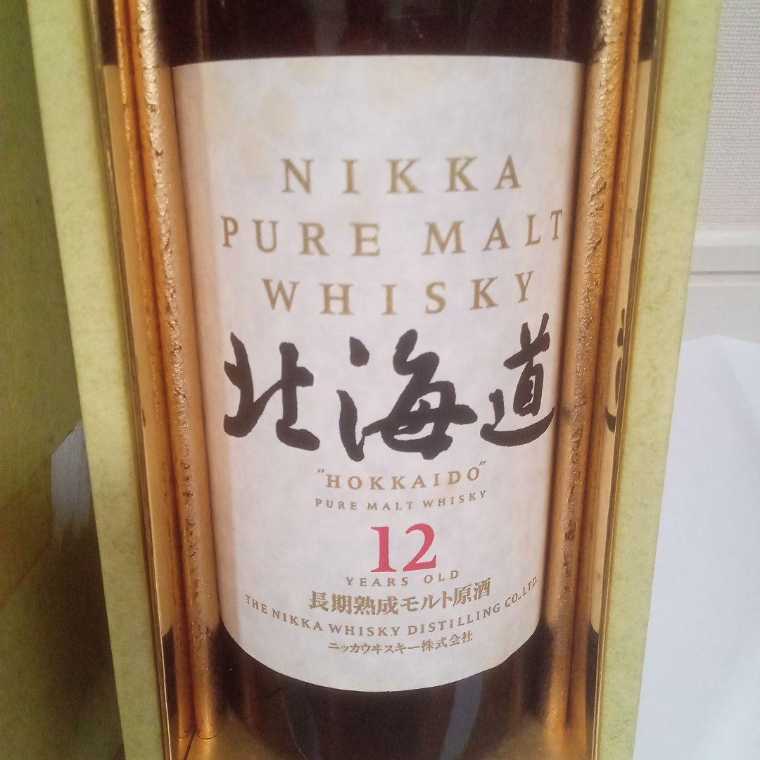 NIKKA PURE MALT WHISKY 北海道　12年 750ml