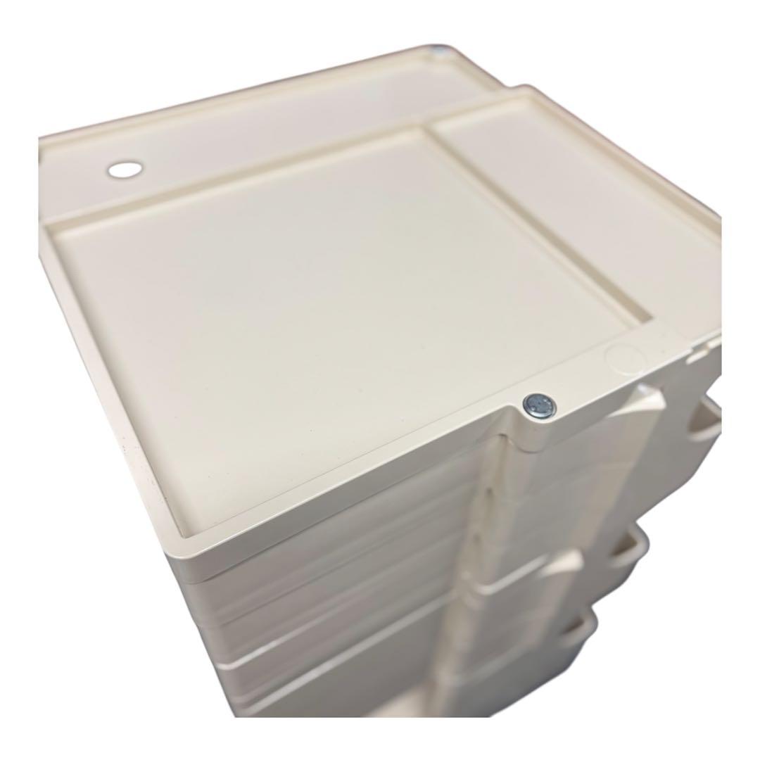 B-LINE ボビーワゴン 3段5トレイ　ベージュ　/ジョエ・コロンボ