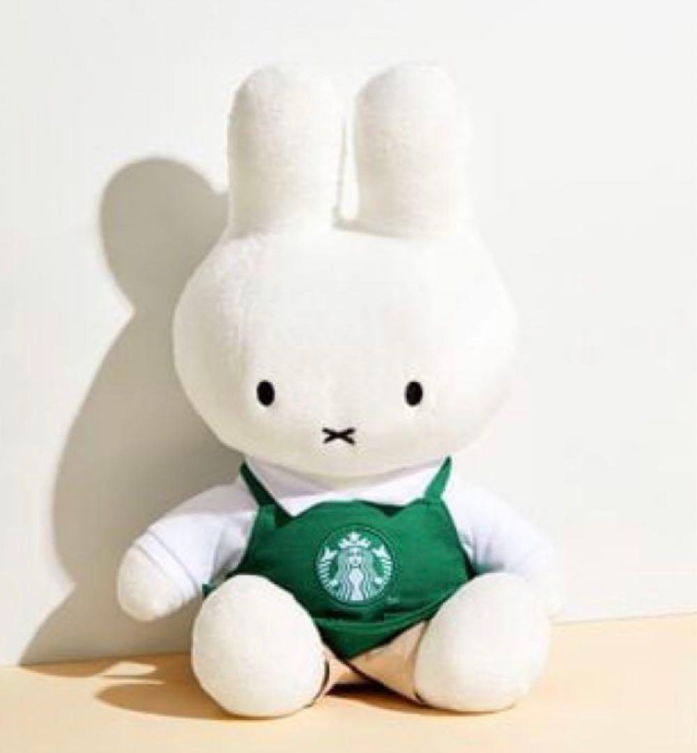 スターバックス　シンガポール　ミッフィー　コラボ　ぬいぐるみ　スタバ限定　ビッグ