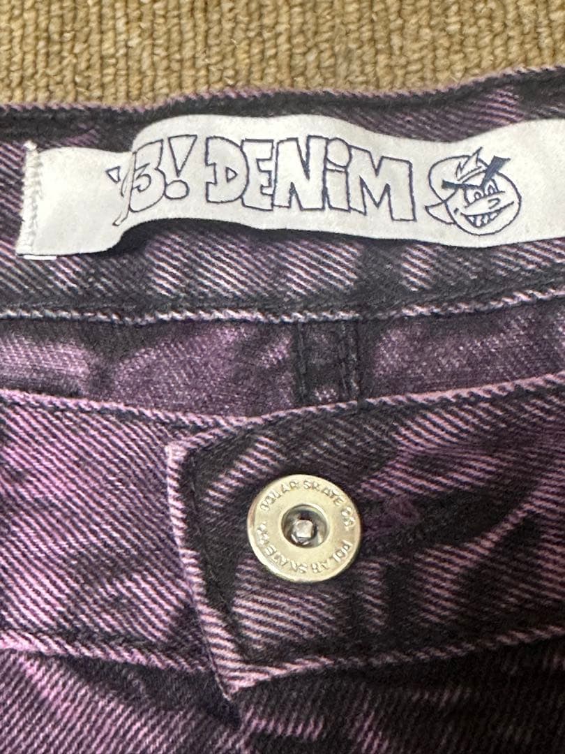 スケートボード polar skate 93denim