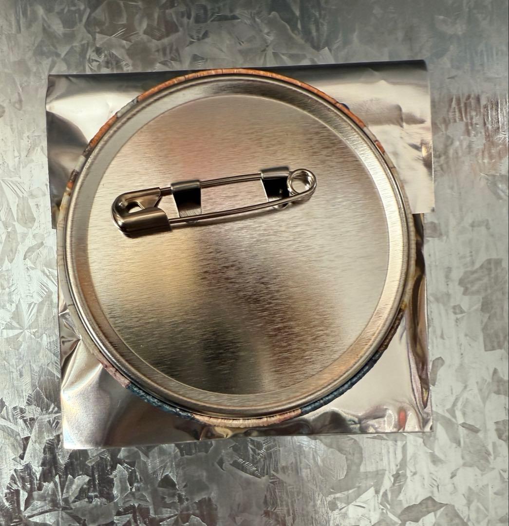 NARUTO j-world 和紙　絆　缶バッジ　ナルト